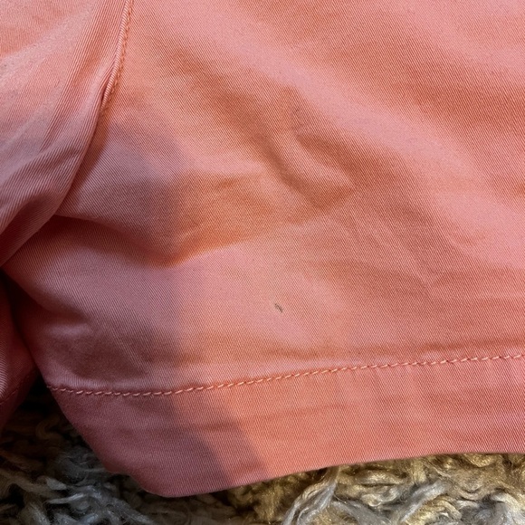 2/$15 New York & Company  - Coral Pink Orange Chino Shorts – Size 4 - Picture 7 of 7